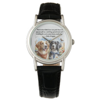 Cherished Companions Floral Pet Watch