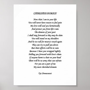CHERISHED DOMAIN Poster