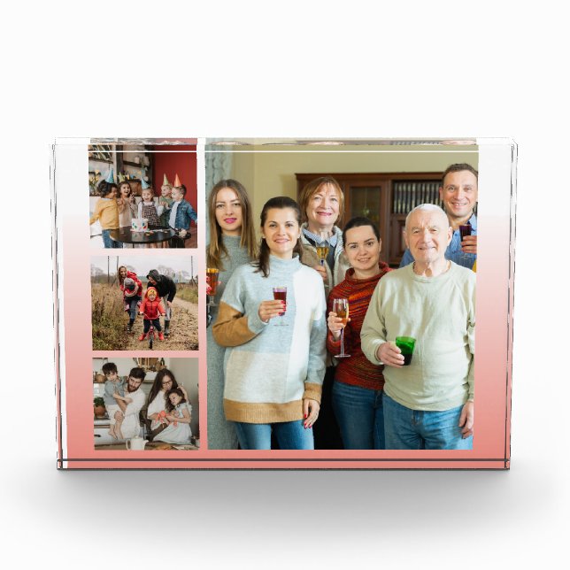 Cherished Memories: Customisable 4 Photo Collage (Front)