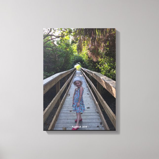 Cherished Memories Photo Canvas Print (Front)