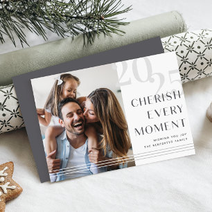 Cherished Moment Photo Holiday Card