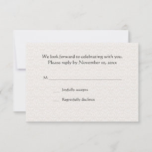 Cherished Moment RSVP Card