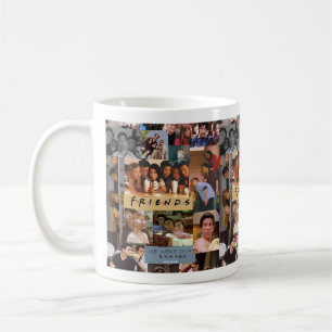 Cherished Moments Captured: Friends Collage Coffee Coffee Mug