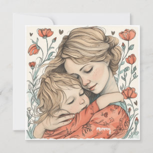 Cherished Mummy: Special Greetings Holiday Card