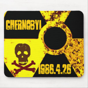 Chernobyl memorial anti nuclear mouse mat