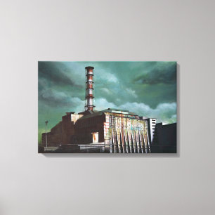 Chernobyl Power Plant canvas print