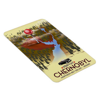 Chernobyl, Pripyat, ukraine Travel print Magnet