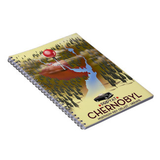 Chernobyl, Pripyat, ukraine Travel print Notebook