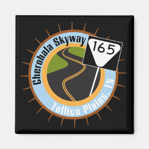 Cherohala Skyway Famous Motorcycle Road Magnet