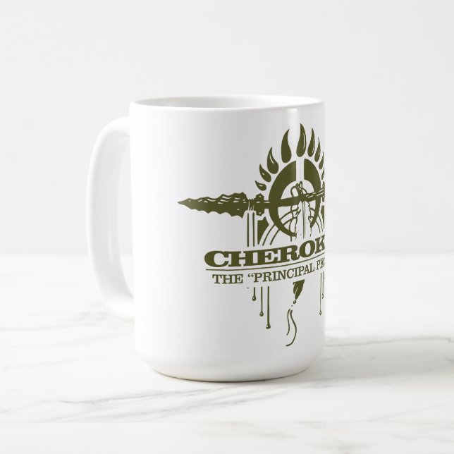 Cherokee 2 coffee mug (Front Left)