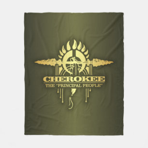 Cherokee 2 fleece blanket