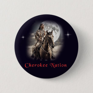 Cherokee 6 Cm Round Badge