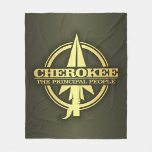 Cherokee (arrowhead 2) fleece blanket