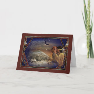 Cherokee Blessings Greeting Card Native American