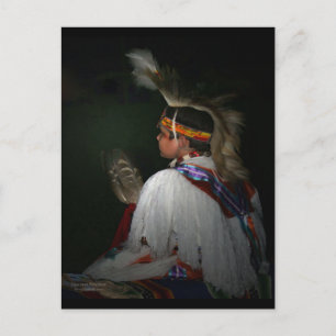 Cherokee Boy Postcard