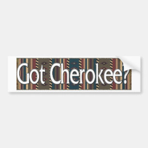 Cherokee Bumper Sticker