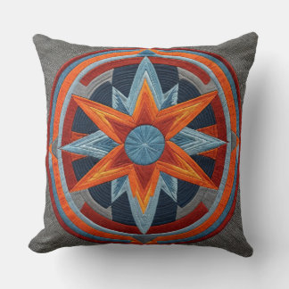 Cherokee Compass Cushion