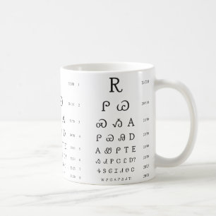 Cherokee Eye Test Coffee Mug