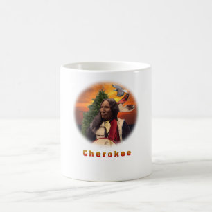 Cherokee indian coffee mug