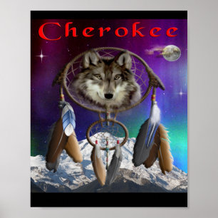 Cherokee Indian Poster