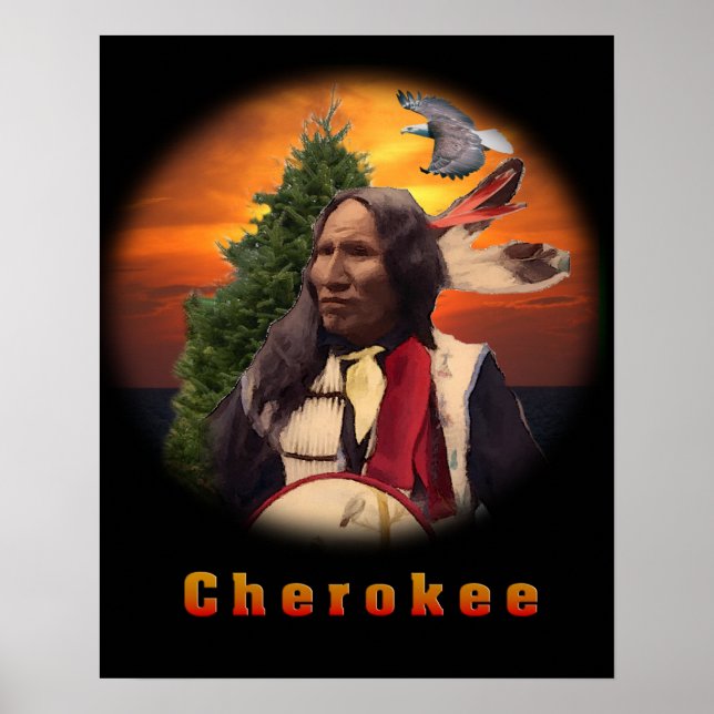 Cherokee Indian products Poster (Front)