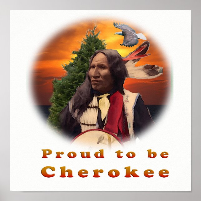Cherokee Indian products Poster (Front)