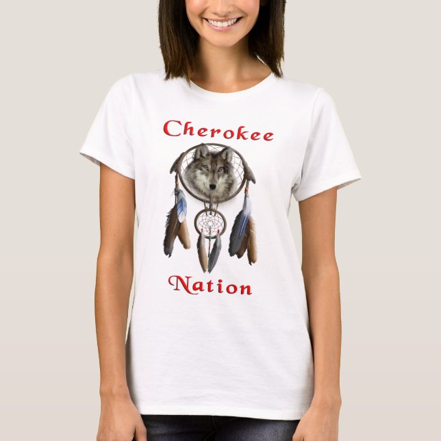 Cherokee Indian  t-shirts (Front)