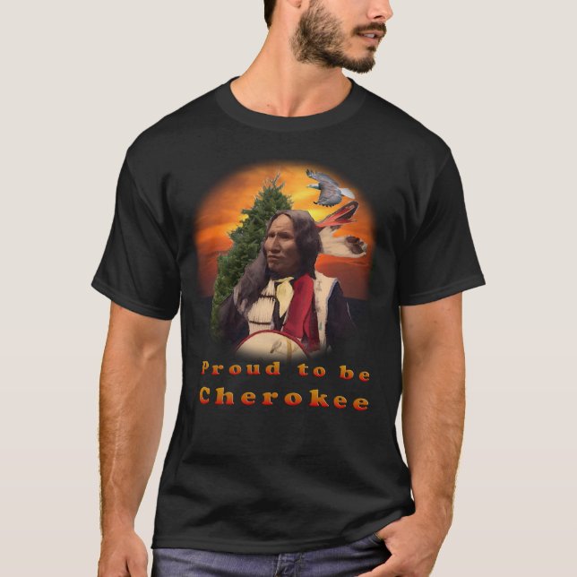 Cherokee Indian t-shirts (Front)