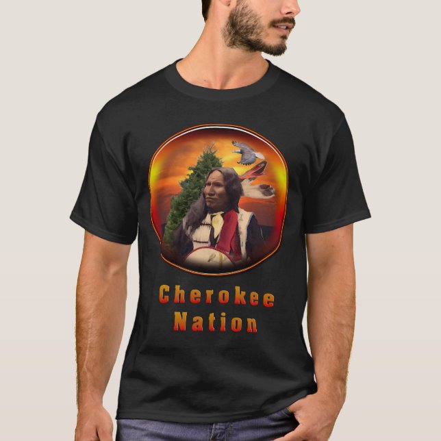 Cherokee indians T-Shirt (Front)
