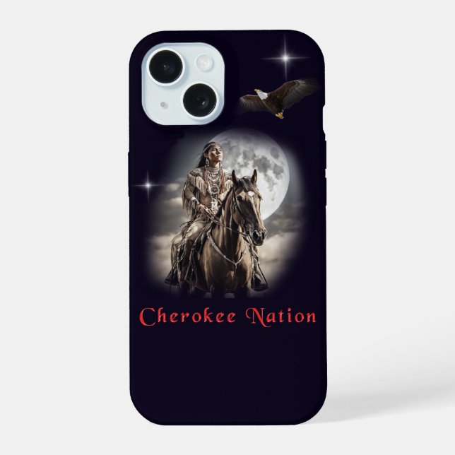 Cherokee iPhone 15 Case (Back)