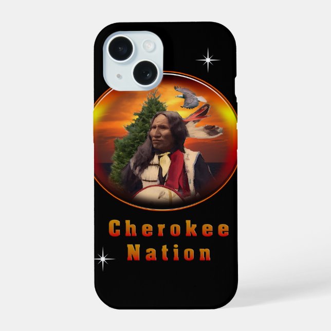 Cherokee iPhone 15 Case (Back)