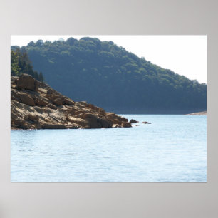 Cherokee Lake Outcrop Poster