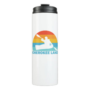 Cherokee Lake Tennessee Kayak Thermal Tumbler
