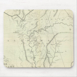 Cherokee Map Mouse Mat