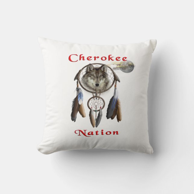 Cherokee nation cushion (Front)