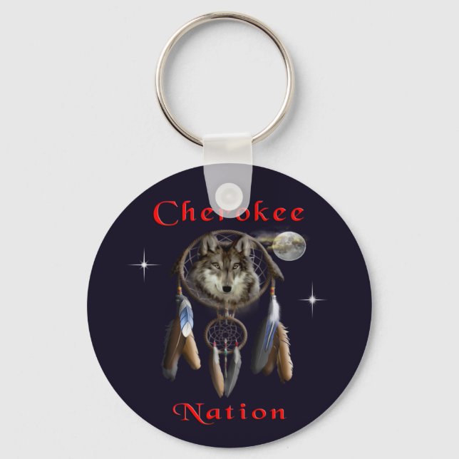 Cherokee nation key ring (Front)