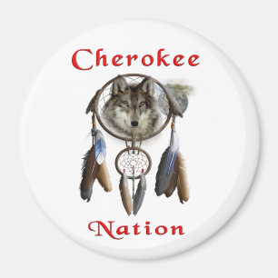 Cherokee nation magnet