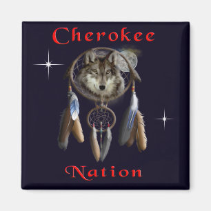 Cherokee nation magnet