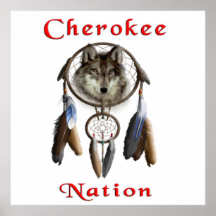 cherokee nation poster