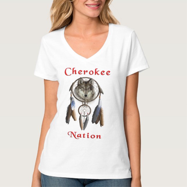 Cherokee nation T-Shirt (Front)