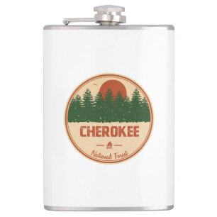 Cherokee National Forest Hip Flask