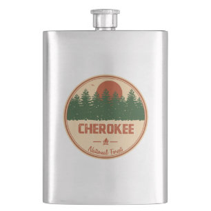 Cherokee National Forest Hip Flask
