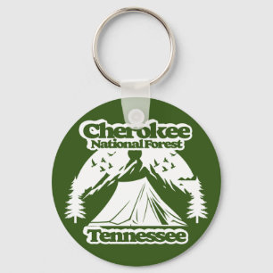 Cherokee National Forest Tennessee Key Ring