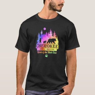 Cherokee North Carolina Bear Great Smoky Mountains T-Shirt