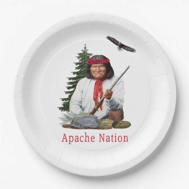 Cherokee Paper Plate (Front)