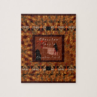 Cherokee People Jigsaw Puzzle