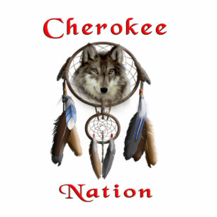 Cherokee Photo Sculpture Key Ring