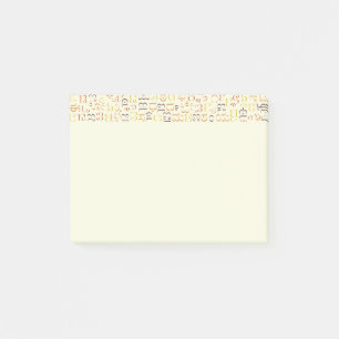 Cherokee Post-it Notes