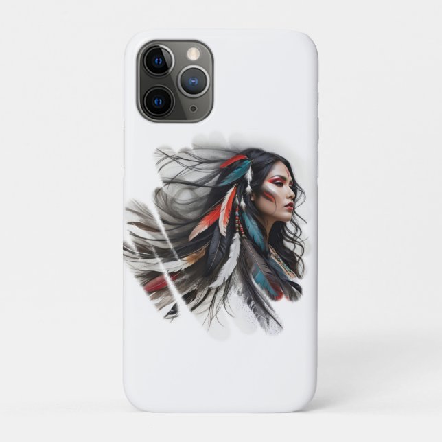 Cherokee Pride 4 Case-Mate iPhone Case (Back)