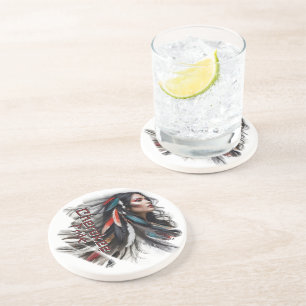 Cherokee Pride 4 Coaster